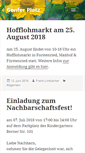 Mobile Screenshot of genferplatz.de